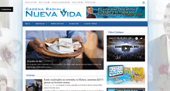 Desktop Screenshot of cadenaradialnuevavida.com