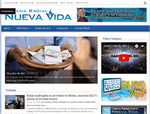 Tablet Screenshot of cadenaradialnuevavida.com